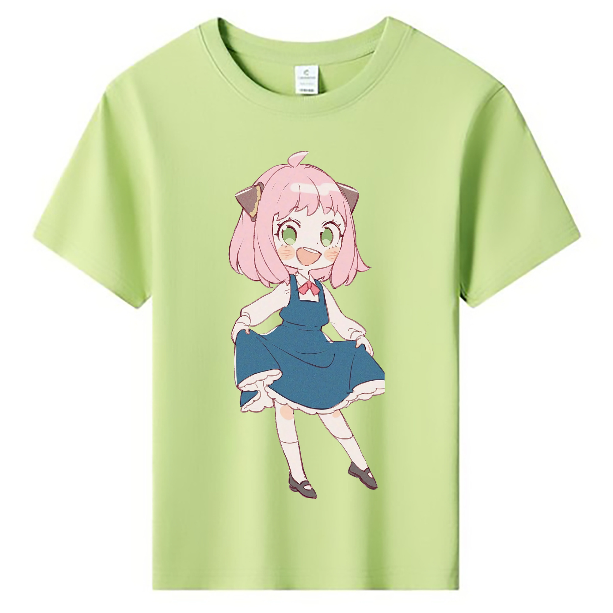 （画像用） SPY×FAMILY间谍家家酒 綿100％キッズTシャツ（フロントプリント）